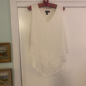 Chiffon 3 layer Sleeveless Tunic, Size S